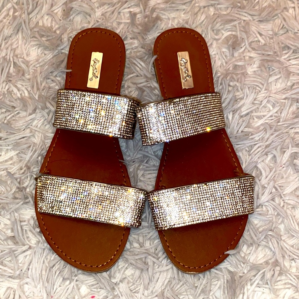 Qupid Studded Sandals